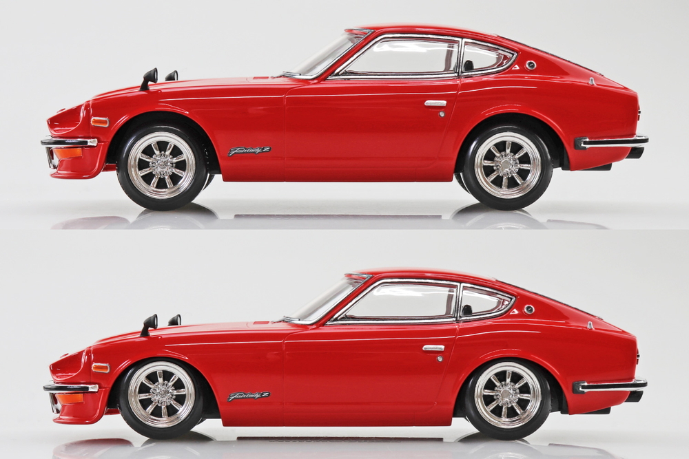 ニッサン S30フェアレディZ カスタム(レッド) - AOSHIMA SCALE MODEL