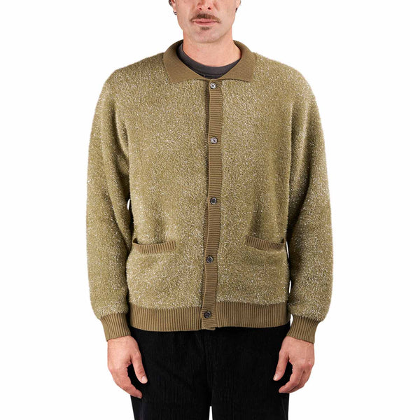 Fucking Awesome Big Night Out Cardigan (Olive) PN20008 - Allike Store