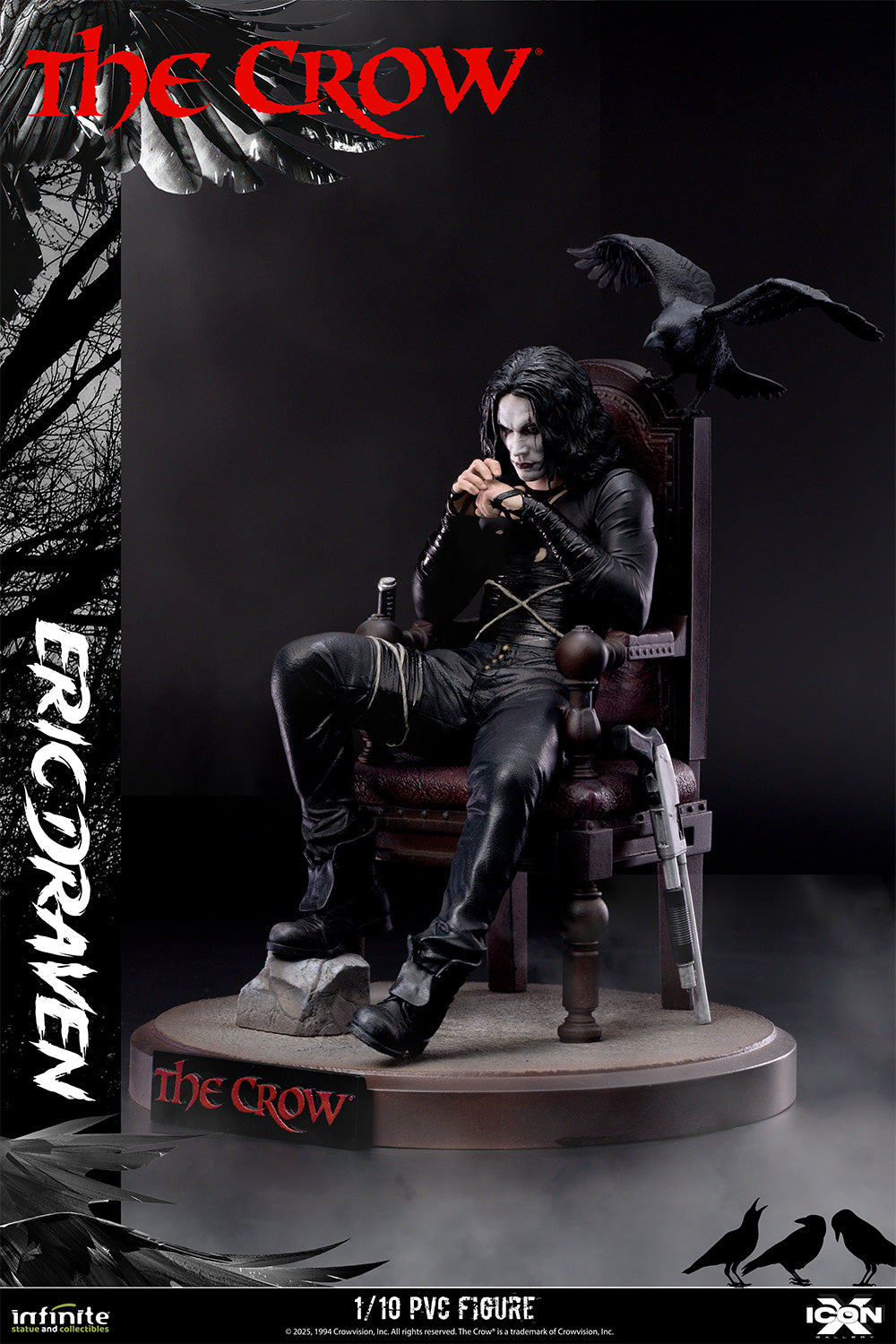 The Crow Eric Draven 1:10 Scale PVC Statue – Alter Ego Comics