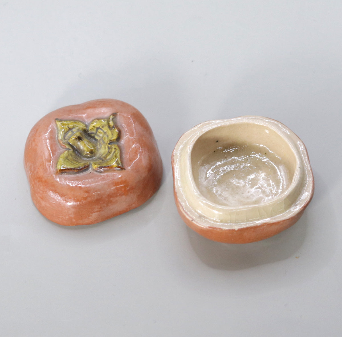 柿香合 尾西楽斎 – 高級陶器の専門店【甘木道】