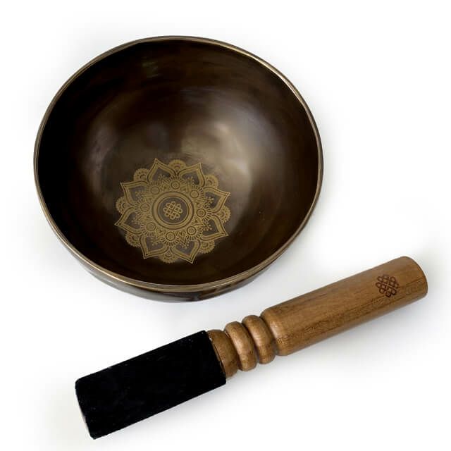 近日入荷！マンダラ彫シンギングボウル黒・小 | amanamana