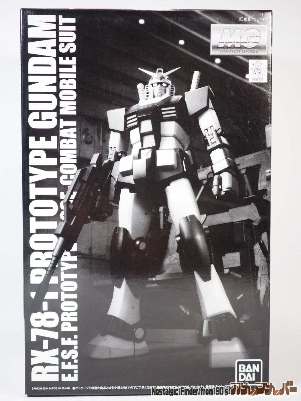 機動戦士Zガンダム バンダイ MG 1/100 RX-78-1 プロトタイプガンダム