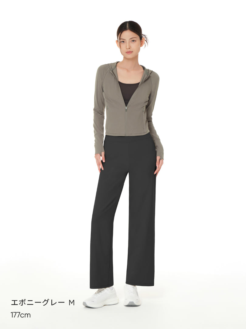 Airywin セミ裏起毛ワイドレギンス | andar JAPAN