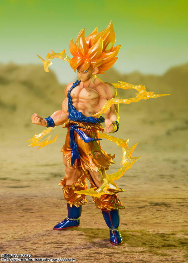 ドラゴンボール」スーパーサイヤ人悟空、“TAMASHII NATIONS TOKYO”限定