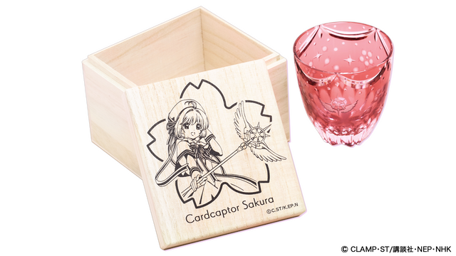 CCさくら」さくら色の江戸切子グラスに、ケロちゃんのフライパンまで