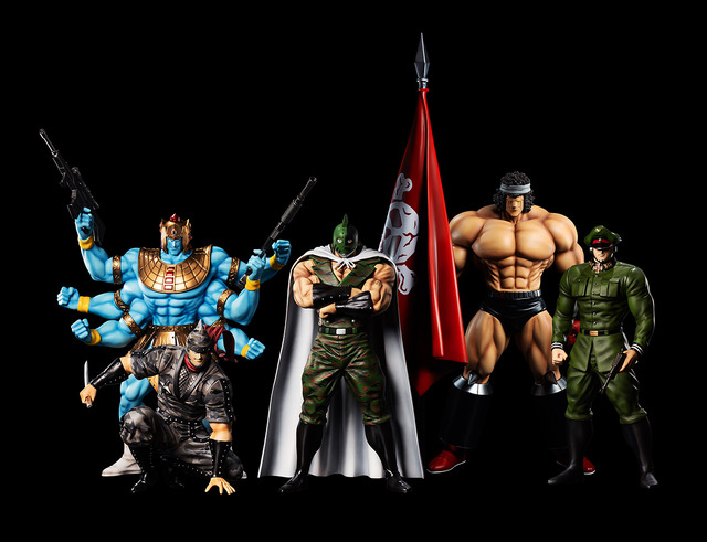 キン肉マン」バッファローマンが“血盟軍ver.”でフィギュア化！旗を持つ