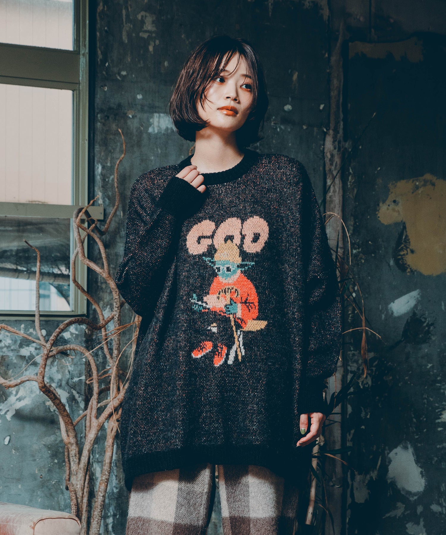 GOD Only Knows Knit Sweater – ANLIO（アンリオ）