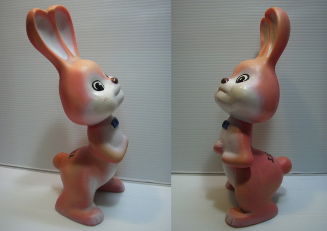 希少☆店頭用 エスエス製薬 アンプルピョンちゃん ソフビ人形 大型