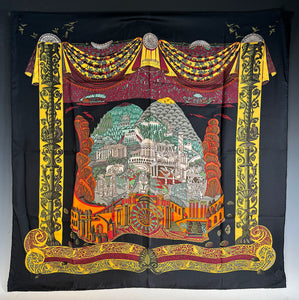 Fabulous RARE Vintage Hermés 90cm Silk Scarf, 
