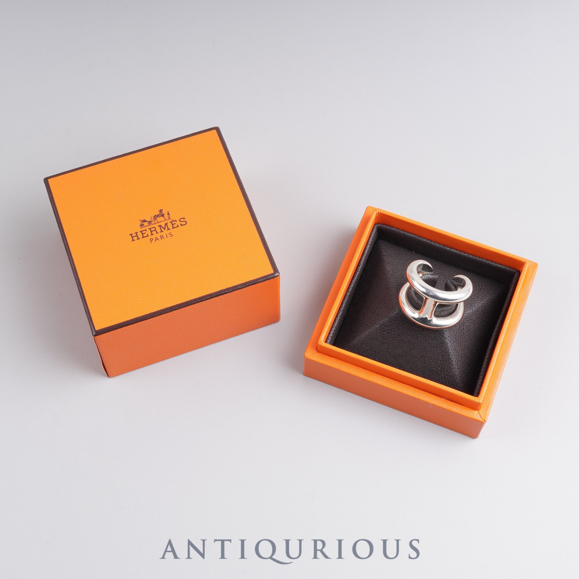 エルメス リング オスモズ GM SV925 #52 箱 22年刻 | 東京銀座の