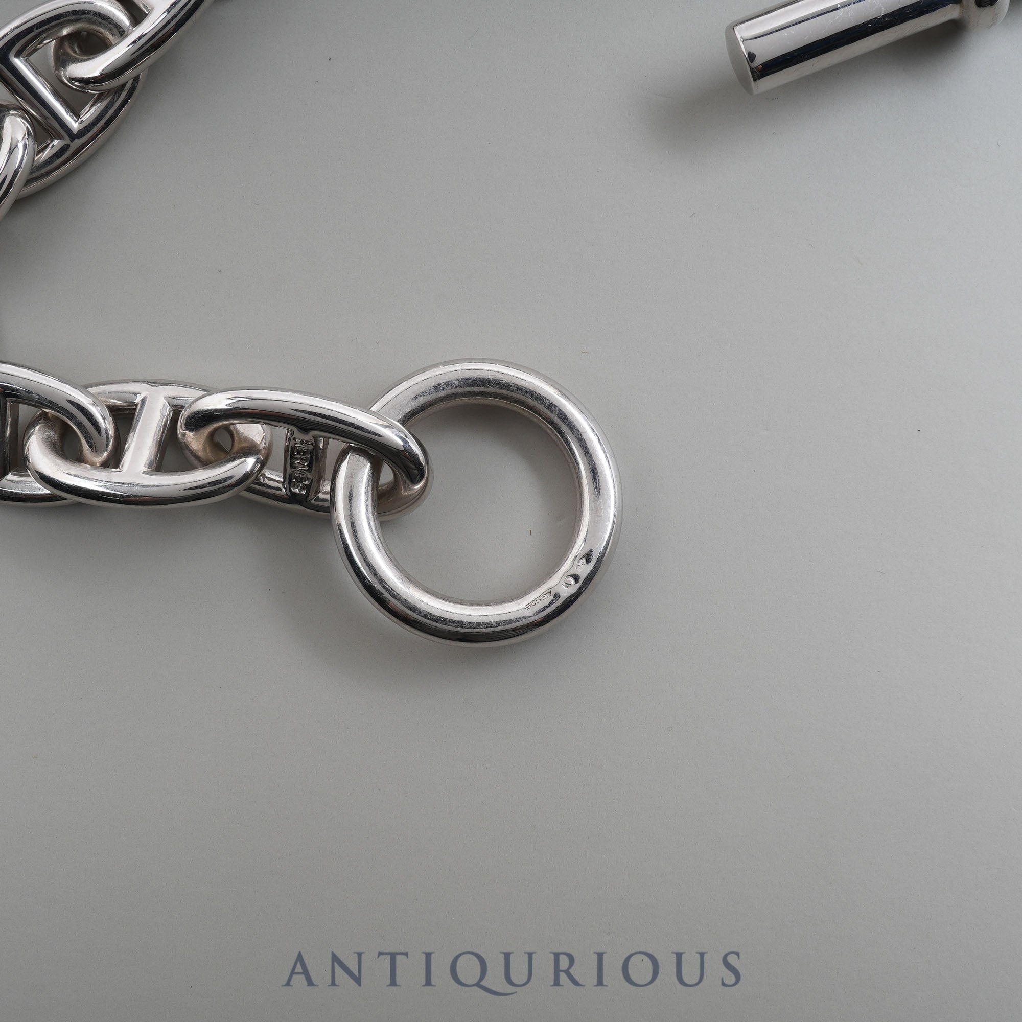 エルメス ブレスレット シェーヌダンクル TGM 12コマ マルジェラ期