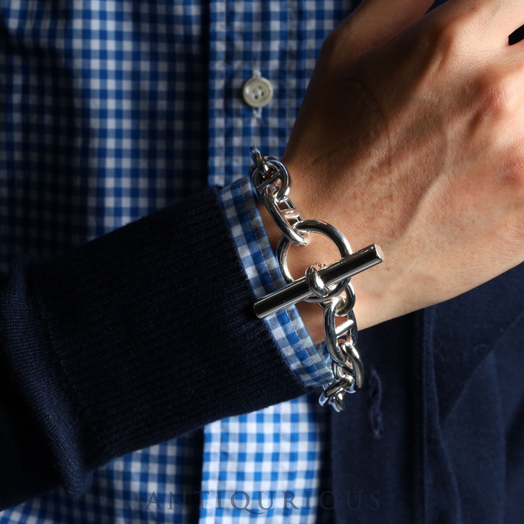 エルメス ブレスレット シェーヌダンクル TGM 12コマ | 東京銀座の