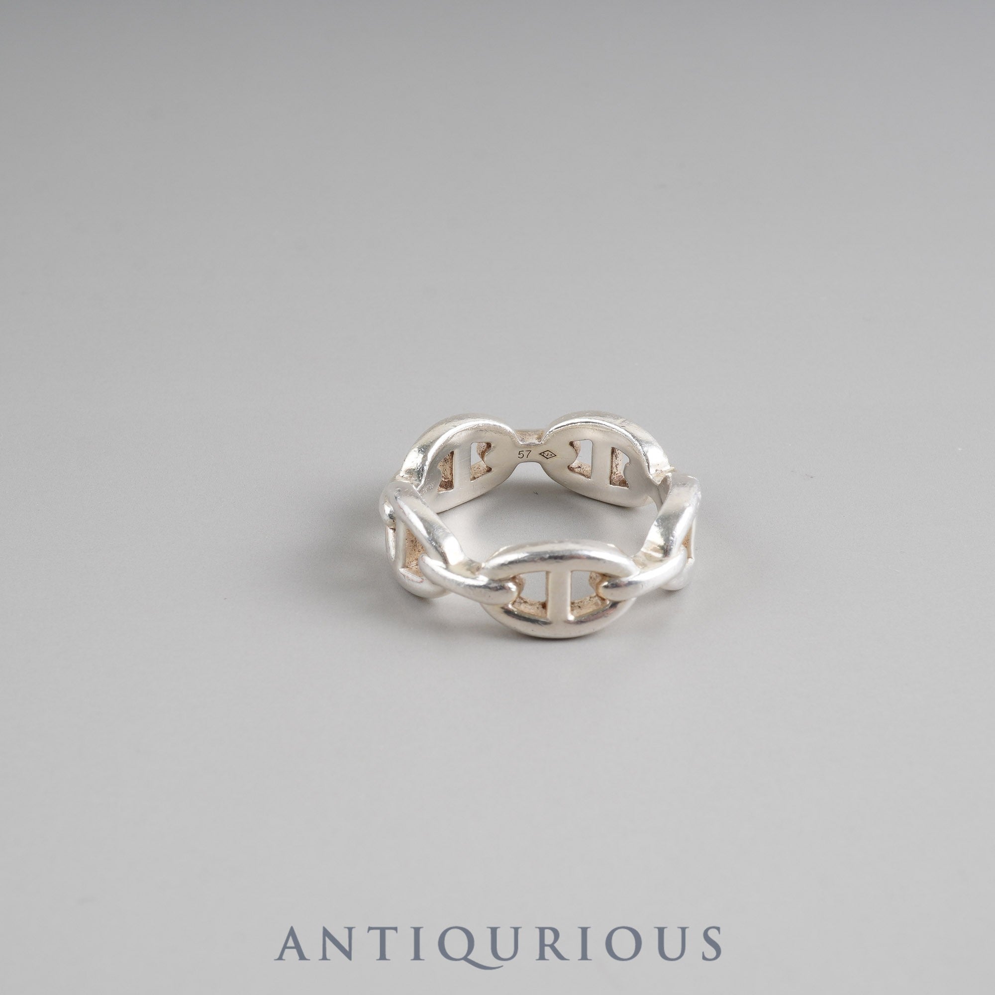 エルメス リング シェーヌダンクル アンシェネ スターリングシルバー