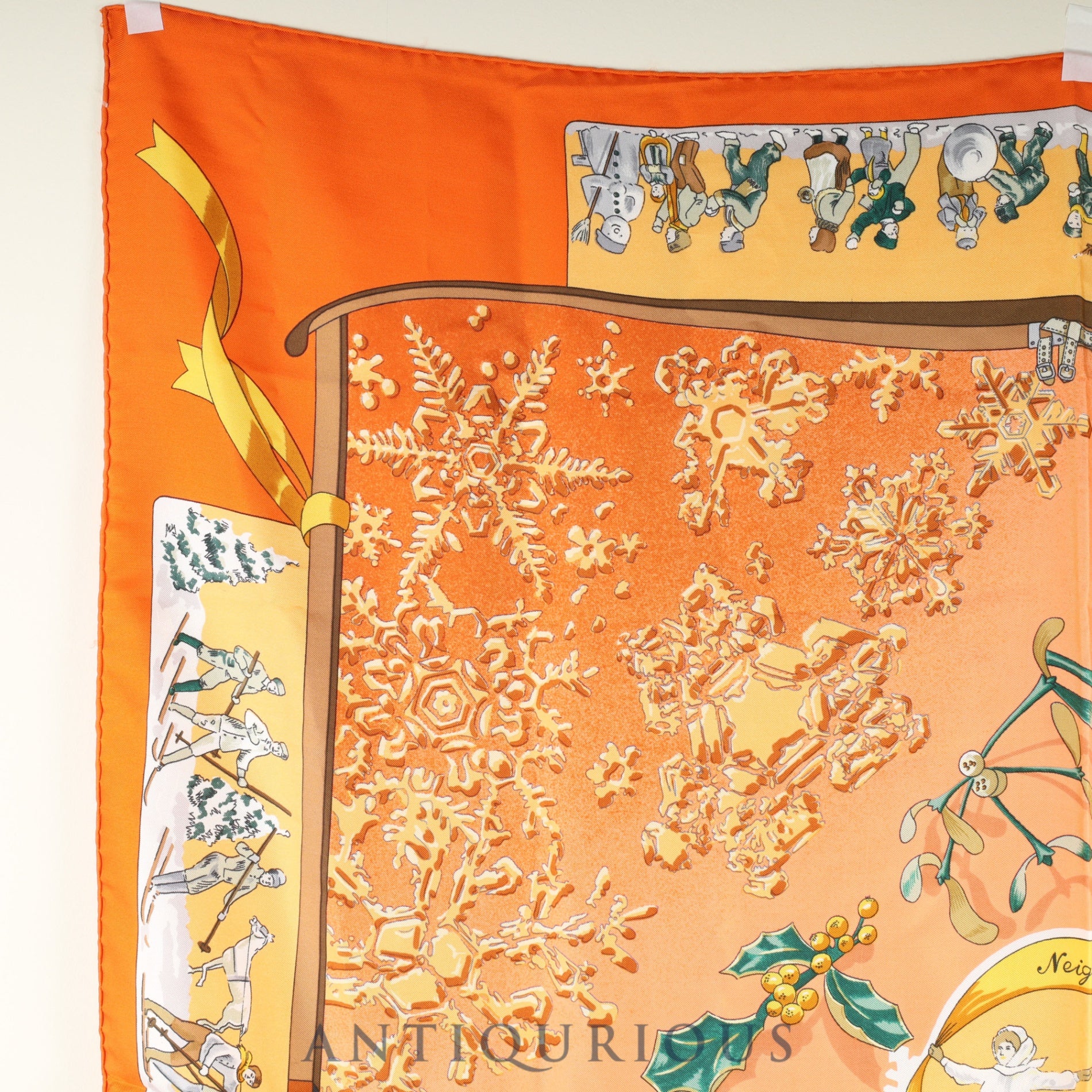 エルメス スカーフ カレ90 去年の雪 SILK100% | 東京銀座の