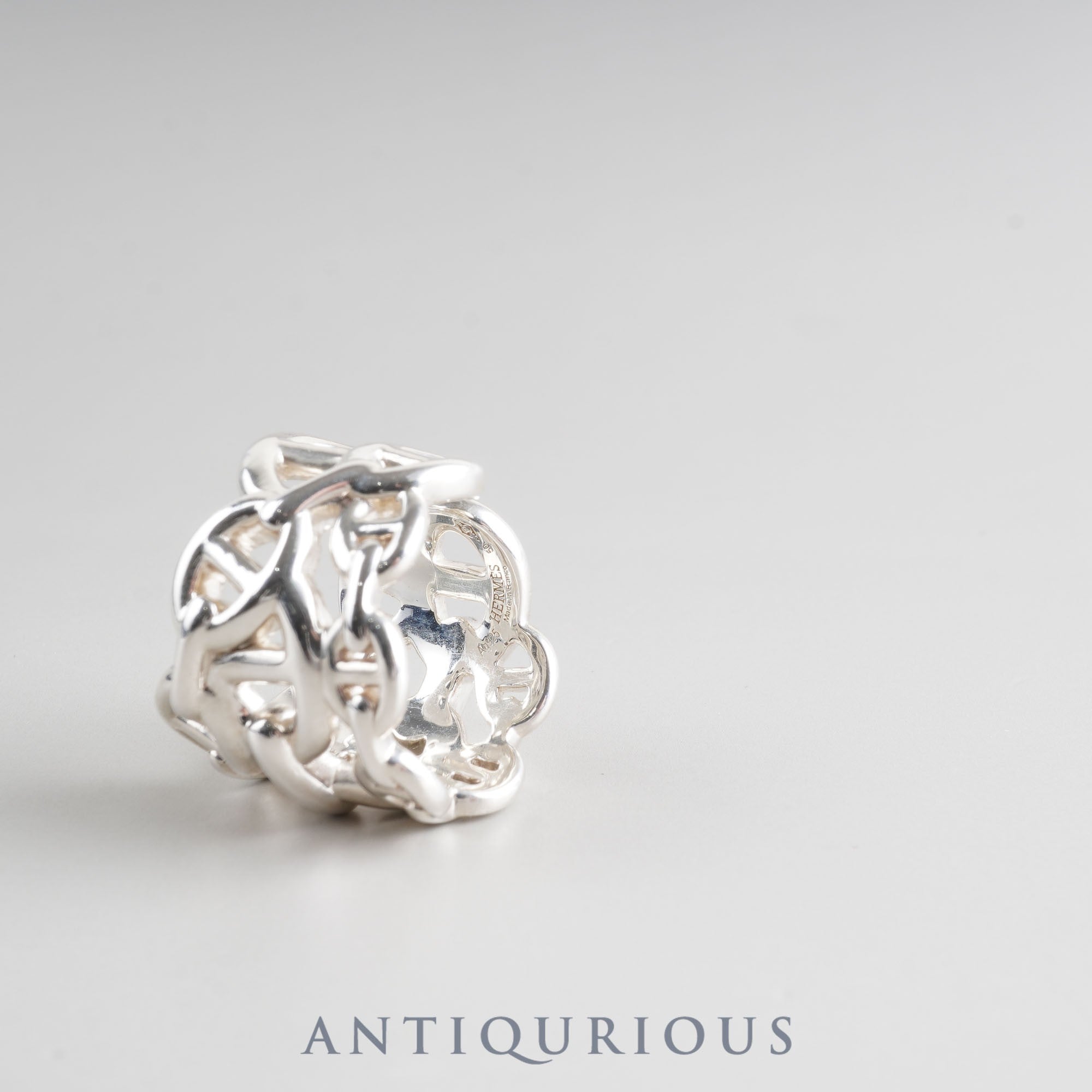 エルメス リング シェーヌダンクル アンシェネ GM SV925 50 10号