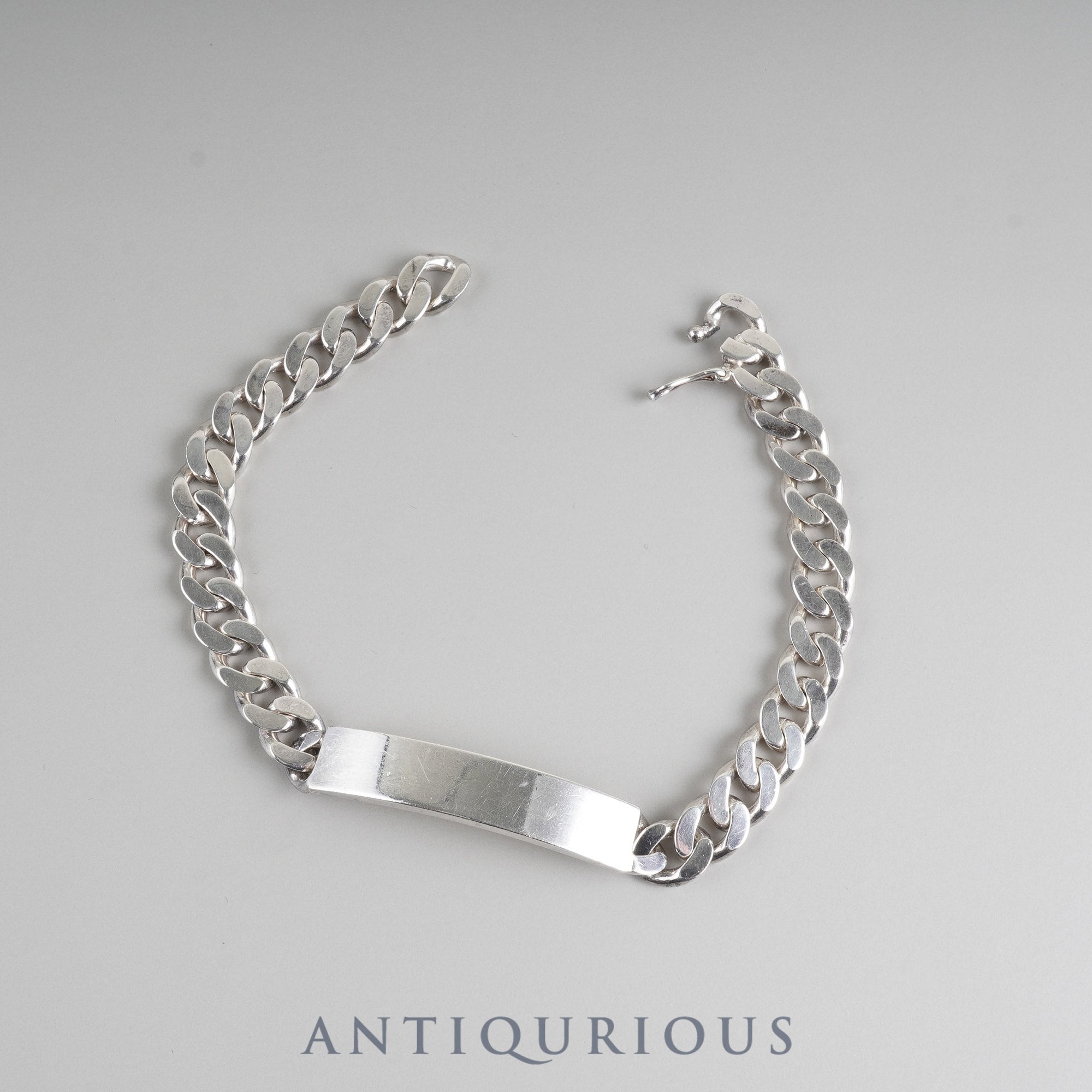 ティファニー ブレスレット ID 喜平 チェーン スターリングシルバー 箱