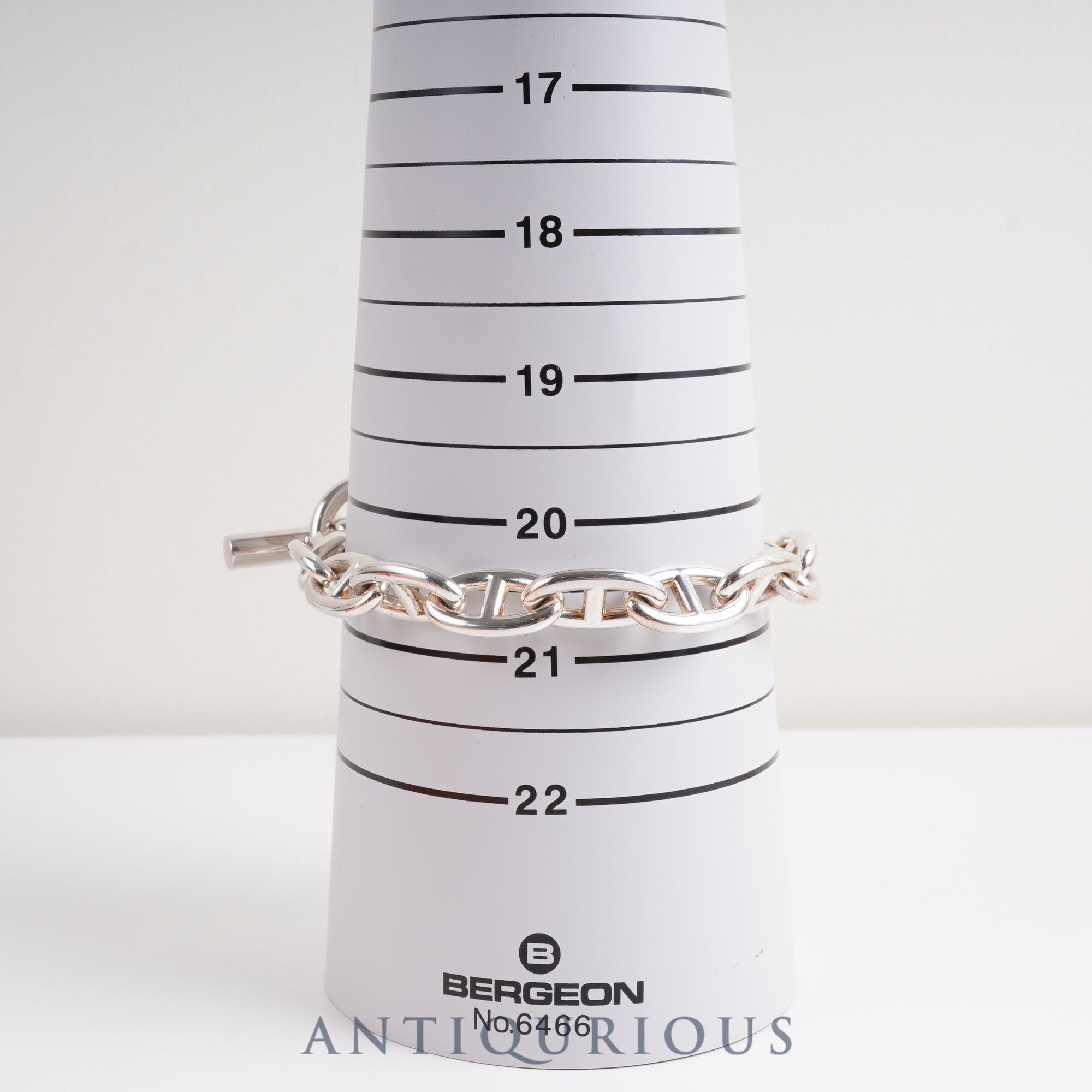 エルメス ブレスレット シェーヌダンクル GM 15コマ AG925 箱 | 東京