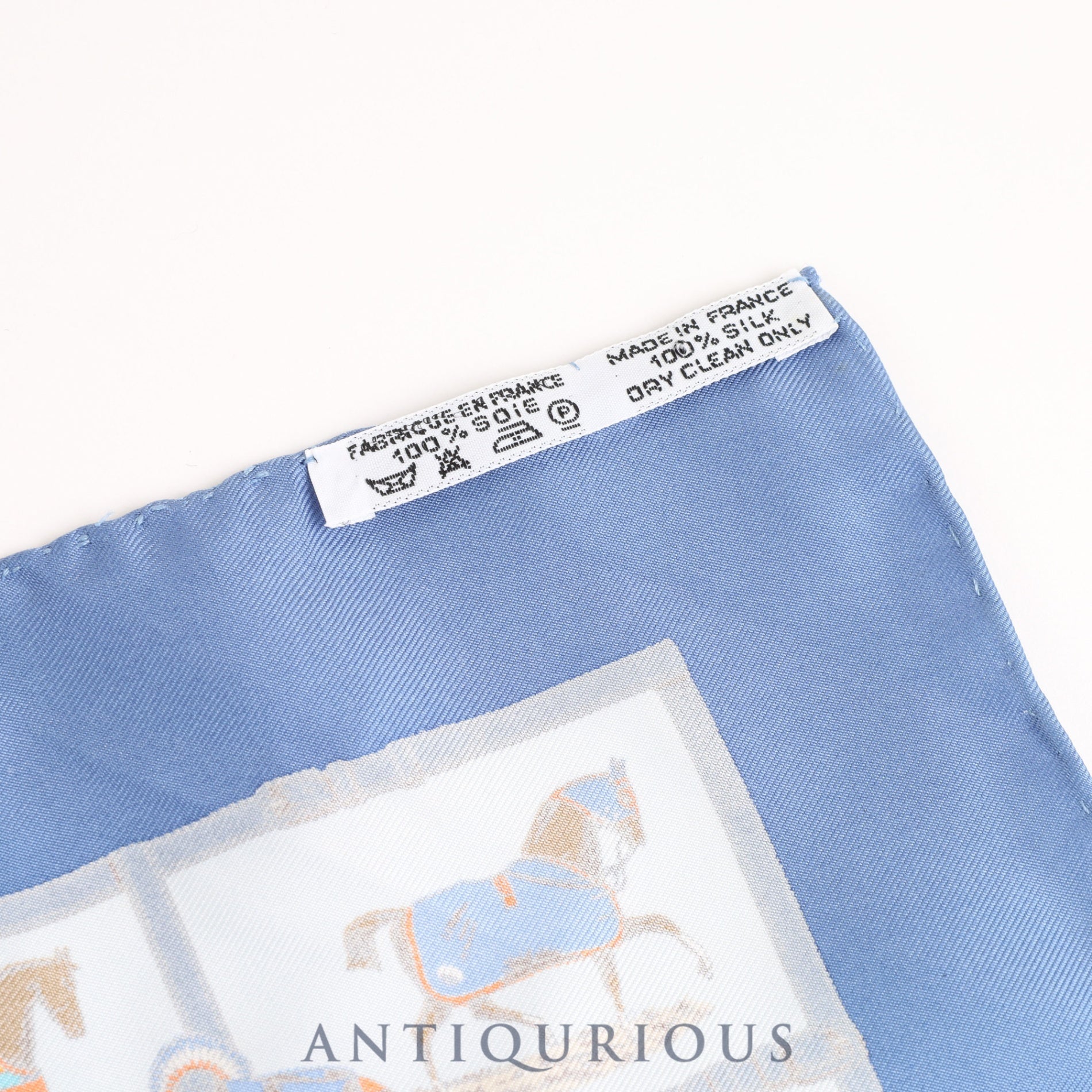 エルメス スカーフ カレ45 パドックにいる48頭の馬 SILK100% | 東京