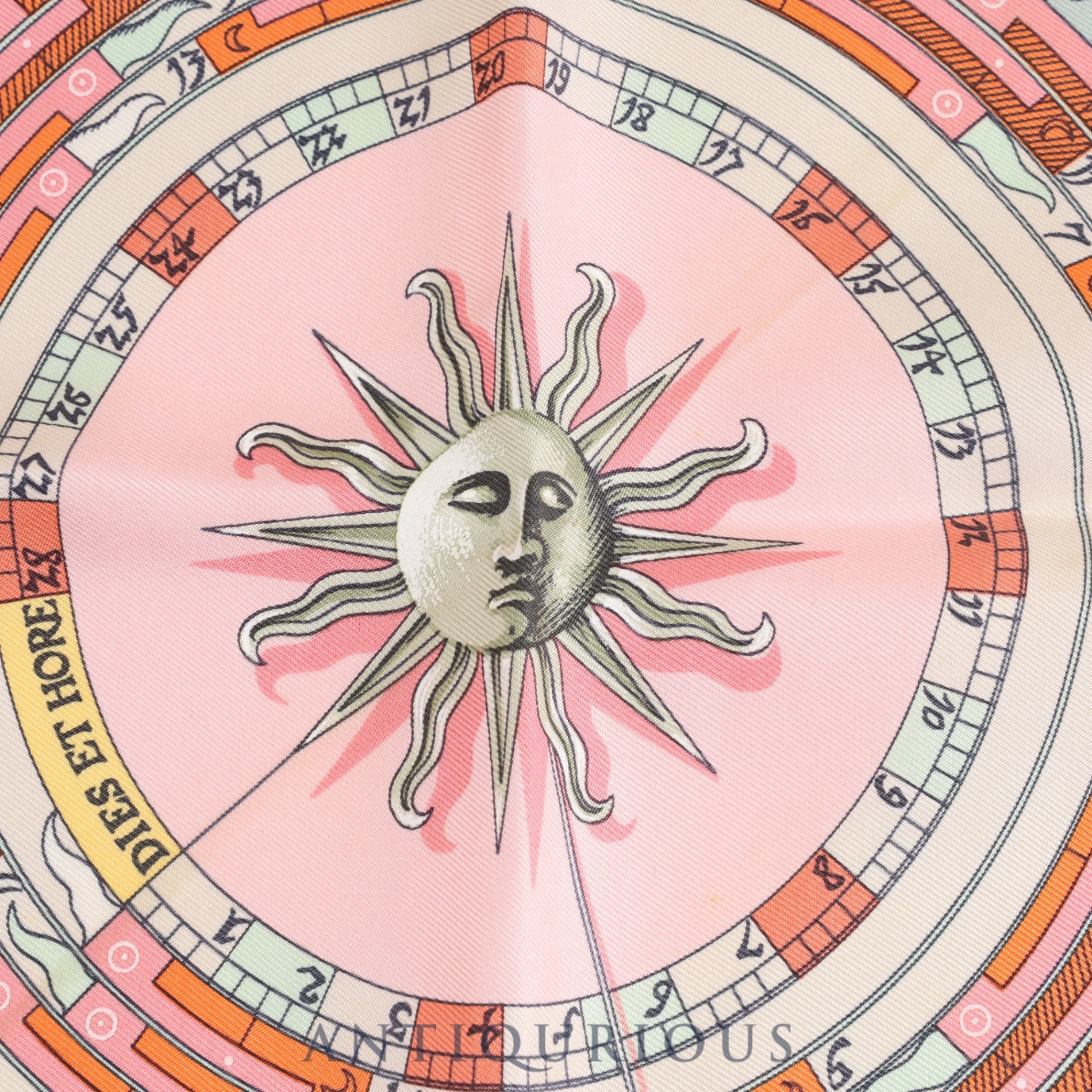 エルメス スカーフ カレ45 DIES ET HORE 占星術 SILK100% | 東京銀座の