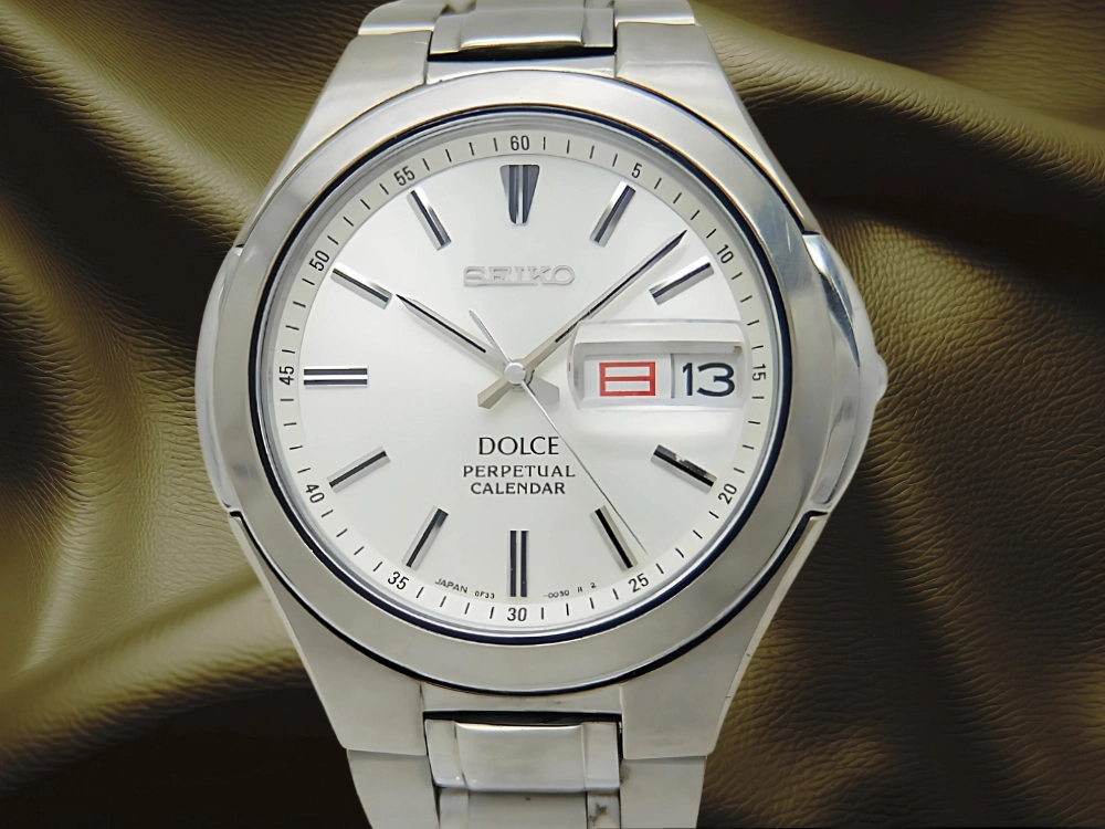 JA-3171| セイコー ドルチェ パーペチュアルカレンダー 8F33-0030