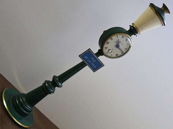 ジャガー・ルクルト リサイタルシリーズ 街灯時計 置時計 8日巻き