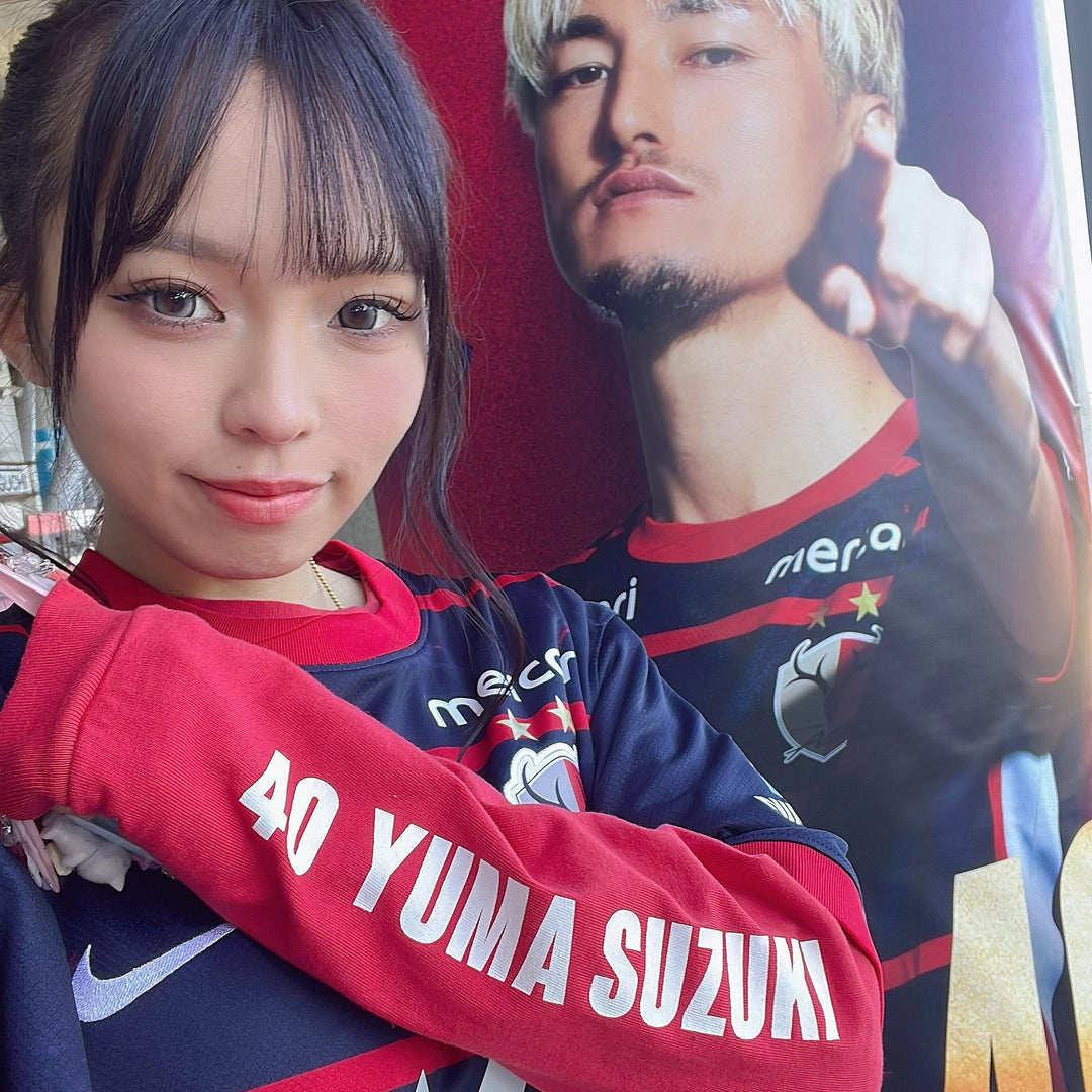 プレイヤーズロングスリーブTシャツ（RED）【受注】 – 鹿島