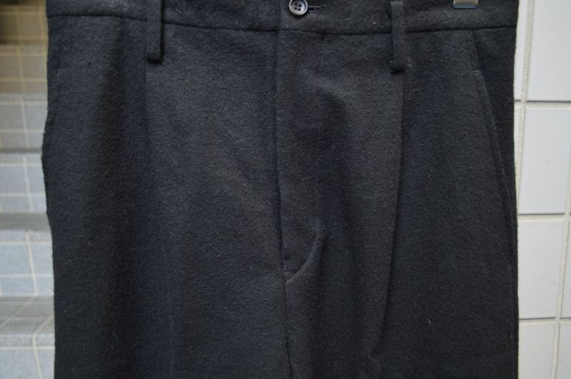 USED】tricot COMME des GARCONS(トリコ コムデギャルソン)黒ウール地