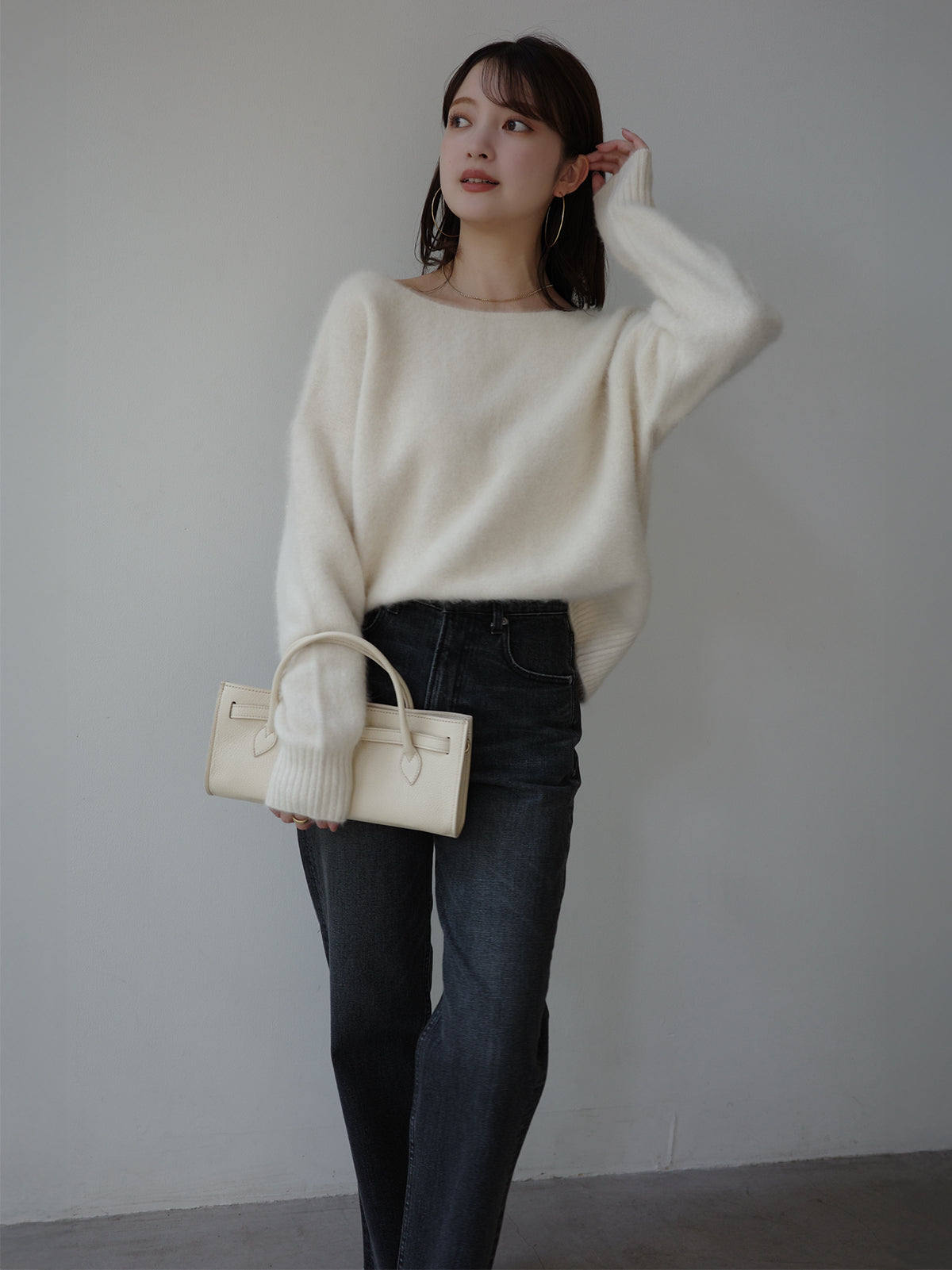 ラクーンフォックス2wayネックプルオーバー