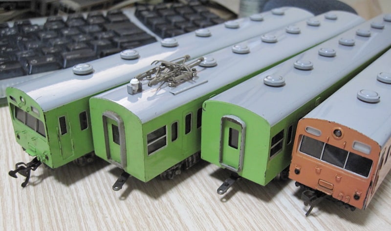 超古！オールドなカツミ国鉄103系 入線 | あそぶログ！