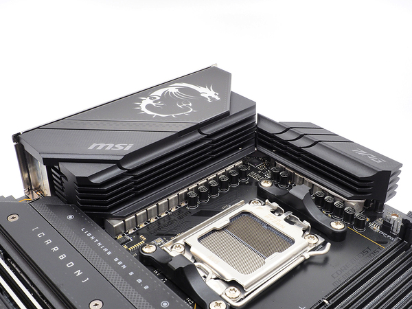 ASCII.jp：X670チップセット搭載マザーボード、MSI「MPG X670E CARBON