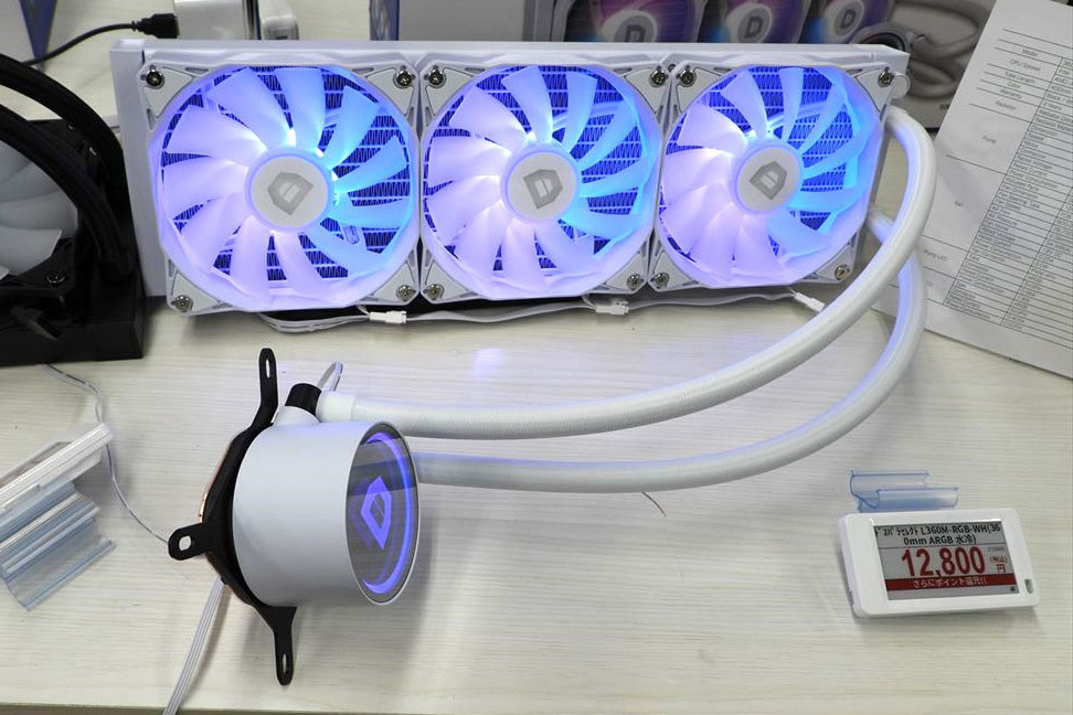 L360M-RGB-WH 液体クーラー ホワイト L360M-RGB-WH 液体クーラー