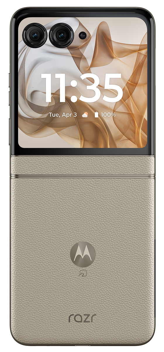 モトローラの折りたたみスマホ「motorola razr 50」はサブ画面が大きく