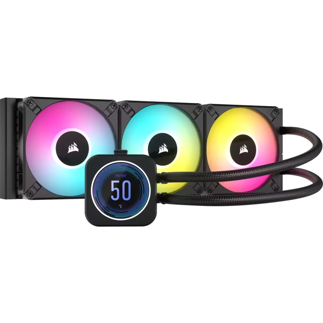 iCUE H150i ELITE LCD XT Display Liquid CPU Cooler