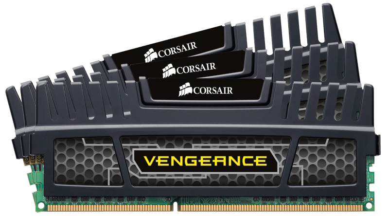 Vengeance® — 12GB Triple Channel DDR3 Memory Kit