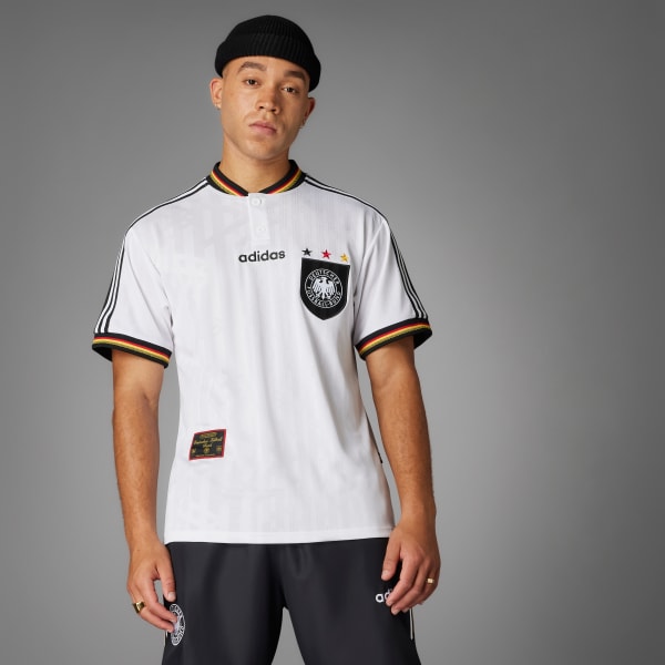 アディダス ドイツ代表 1996 ホームジャージー - ホワイト