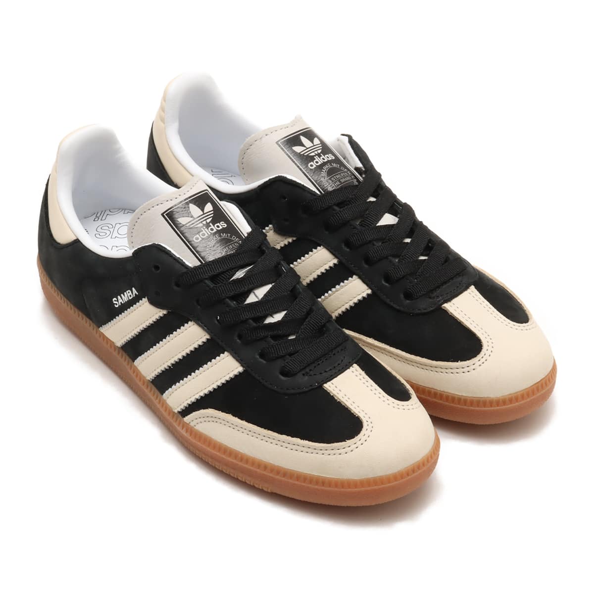 adidas SAMBA OG W CBLACK/WONWHI/SILVMT（アディダス サンバ オージー