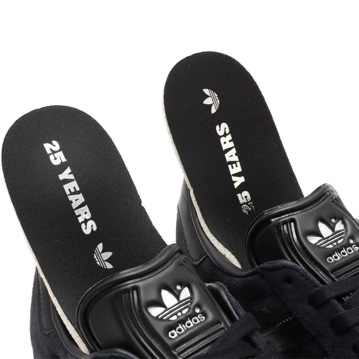 adidas GAZELLE ALL BLACKS ALLBLC/ALLBLC/SILVERMET （アディダス