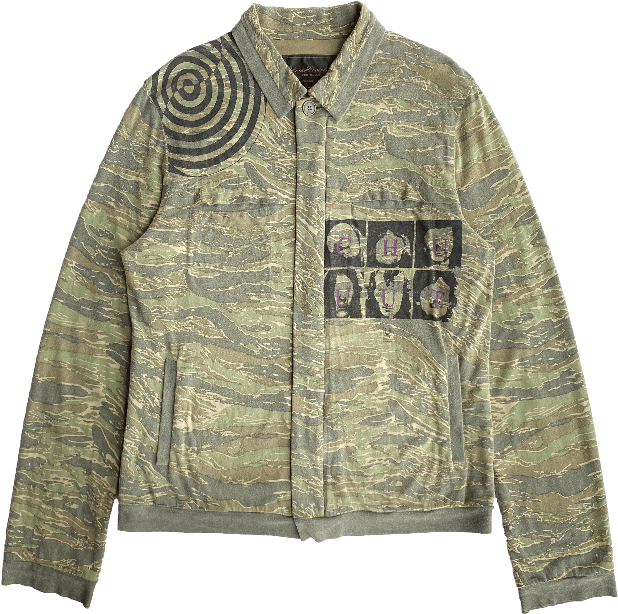 06 Undercover Hybrid Tiger Camo Zip Jacket | neverlandsupply
