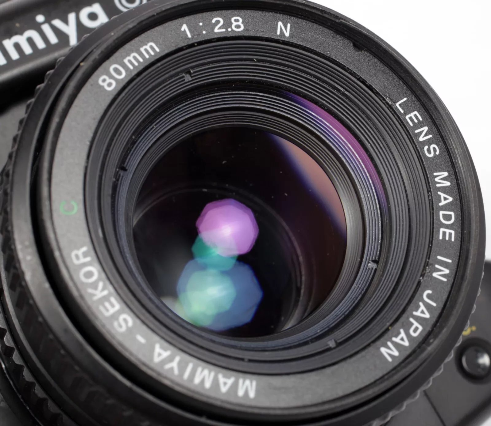 Mamiya Pro TL 645 6X4.5 medium format camera w/ 80mm F2.8 N lens +