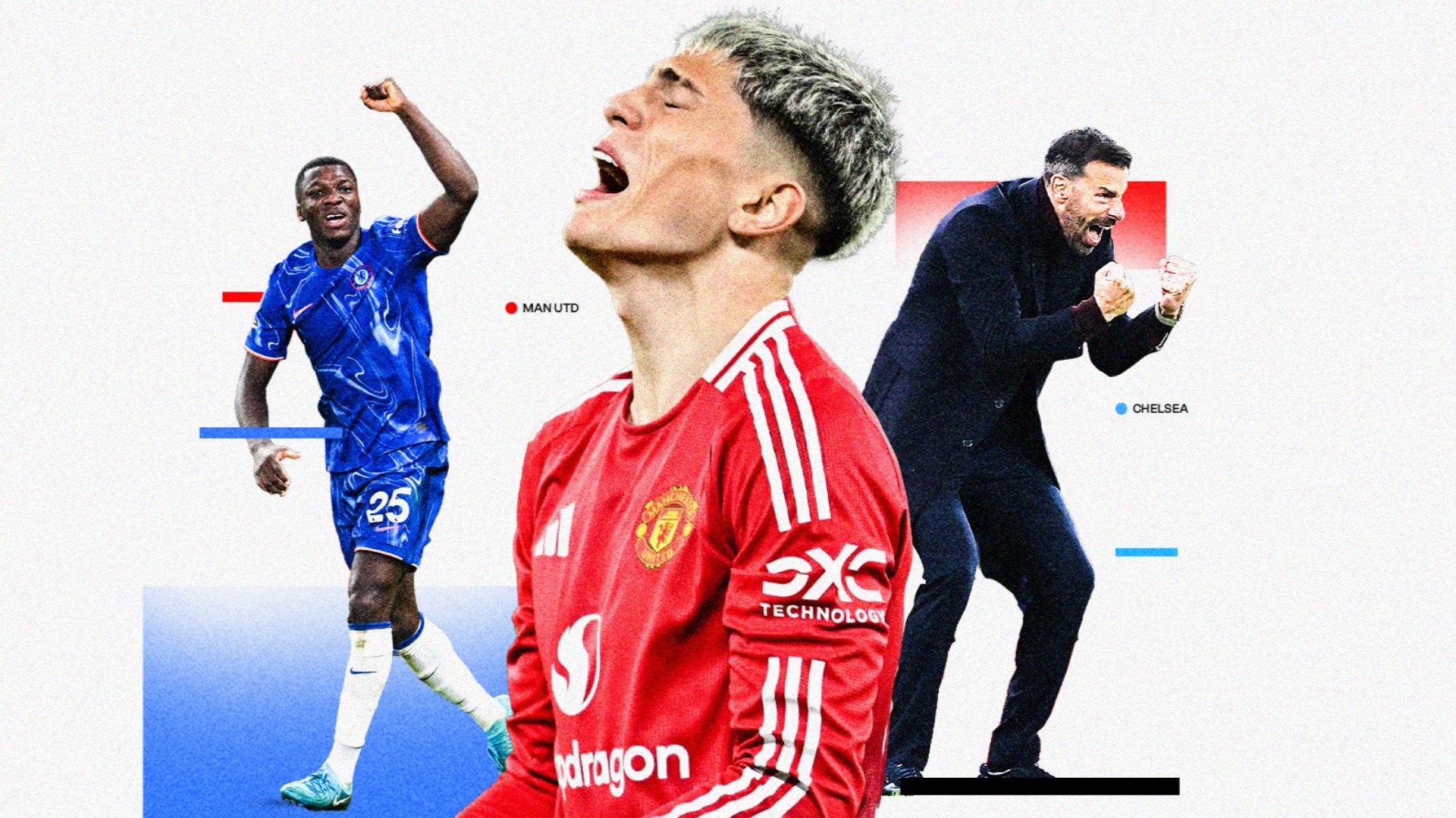 選手採点】最高点は圧巻のカイセド！決定機逃し続けたガルナチョは最低