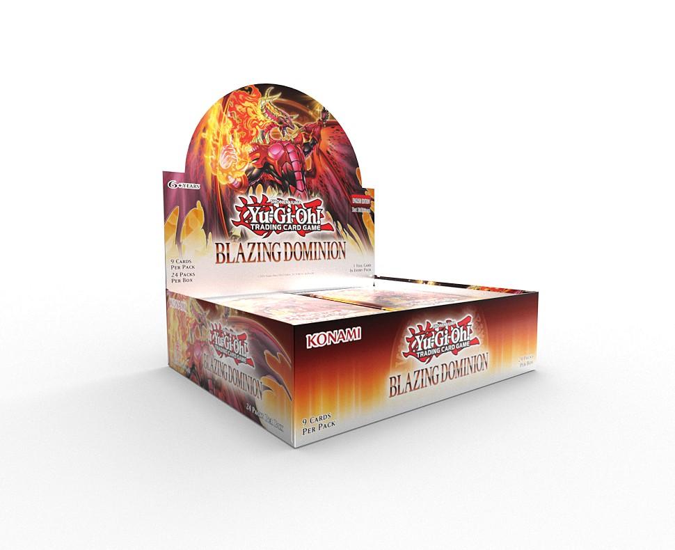 Yu-Gi-Oh Blazing Dominion Booster Box (Presell) | DA Card World