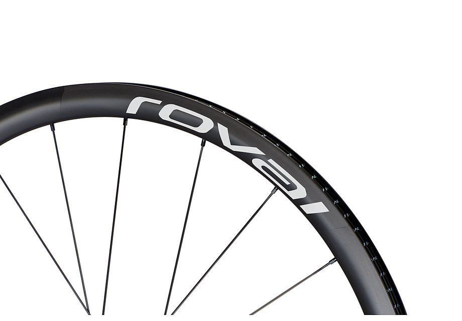 ROVAL ALPINIST CLX FRONT SATIN CARBON/WHT 700C(700C FRONT サテン