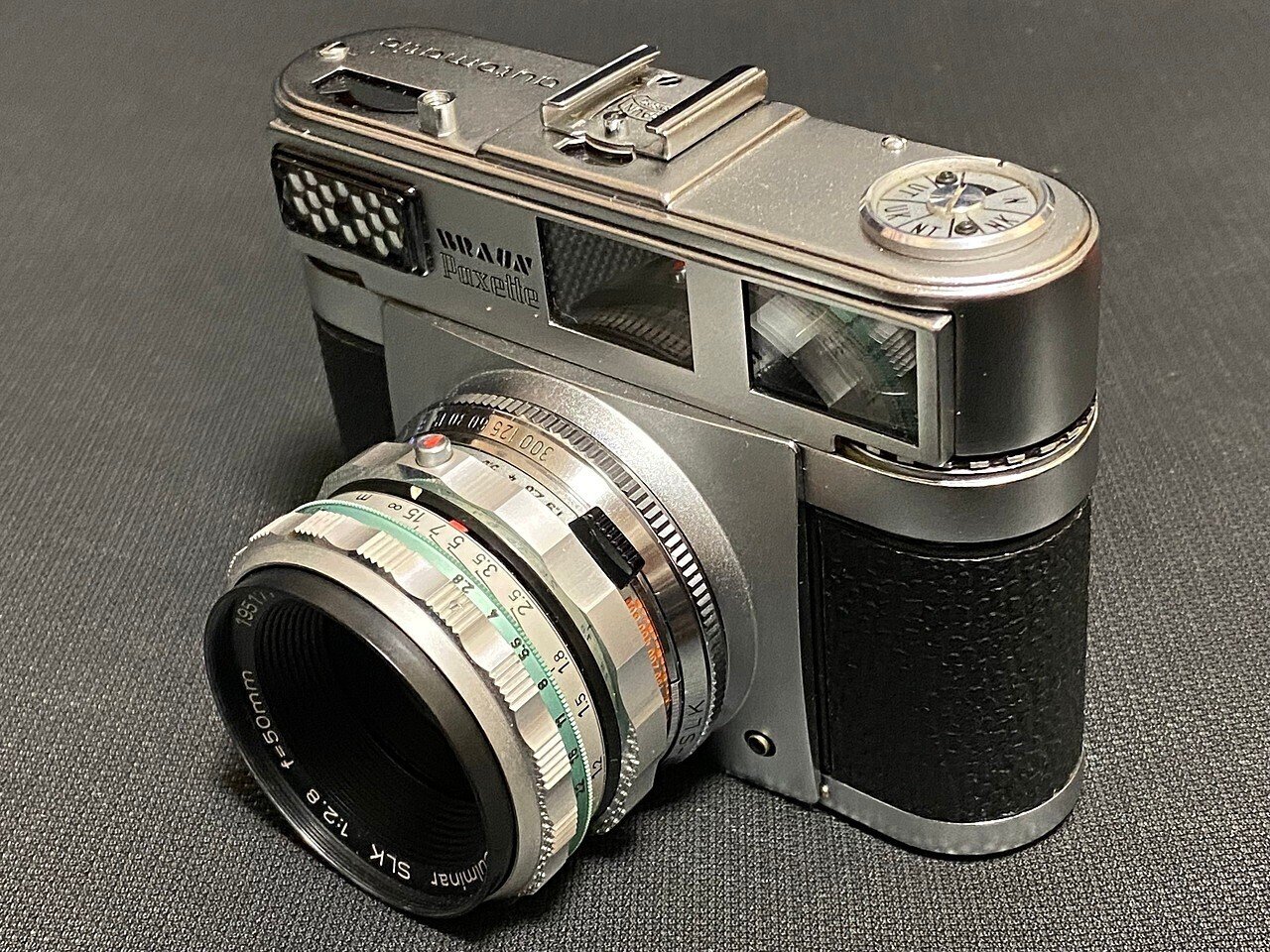 カメラBRAUN Paxette ＋シュタインハイルF2.8 50mm