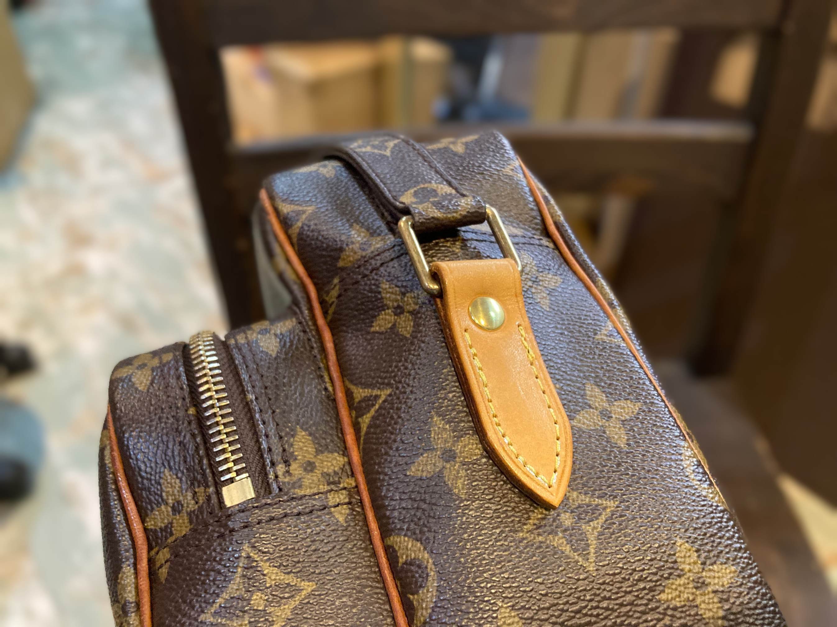 根付交換/根付修理】Louis Vuitton/ルイヴィトンのショルダーバッグ