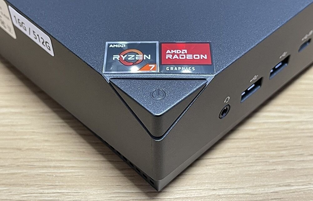 SkyBarium、Ryzen 7 5825U搭載のミニPCが 38,900円。電源はUSB-C、同筐