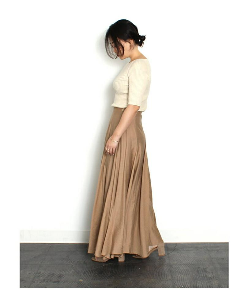 meri(ミーリー)の「マキシフレアスカート※6月10日20時ネイビー・モカ