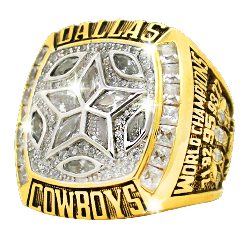 1995 Dallas Cowboys Super Bowl Championship Ring - Apex Sports Rings