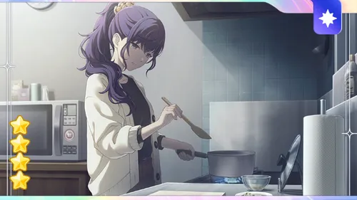 プロセカ】[静寂のキッチン]朝比奈まふゆのカードイラストと衣装