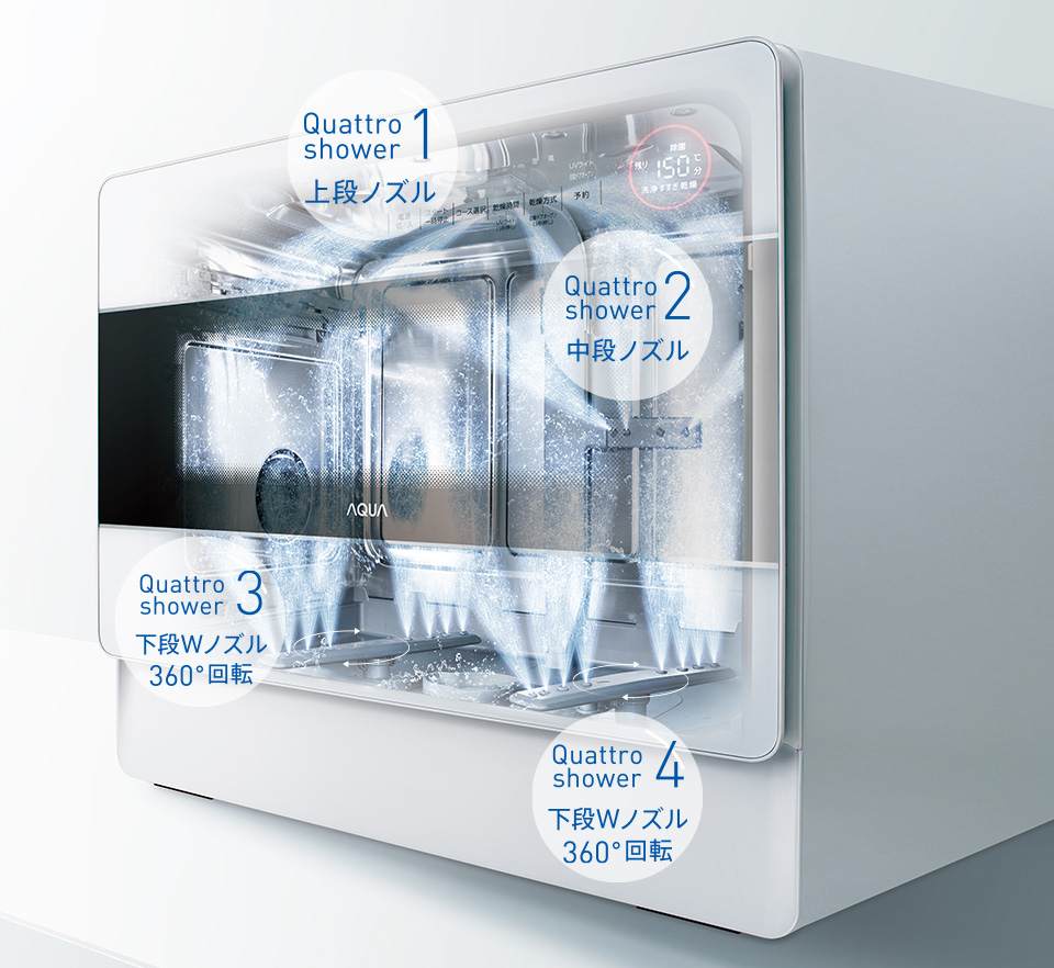 ADW-L4A | 食器洗い機（食洗機）| AQUA（アクア）