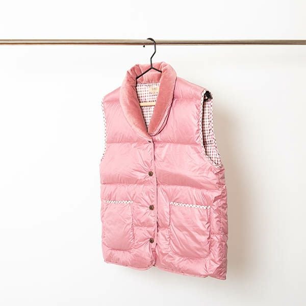 DAKS】 ダックス レディース ダウン ベスト（日本製/ベスト/暖かい/秋